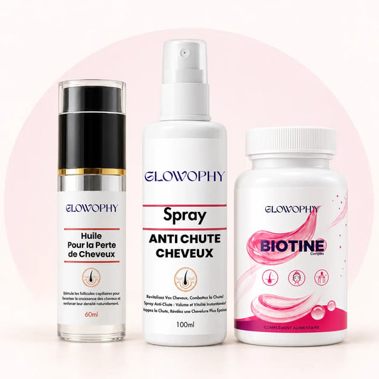 Pack Fortifiant Ciblé – Huile, Spray & Biotine Complex