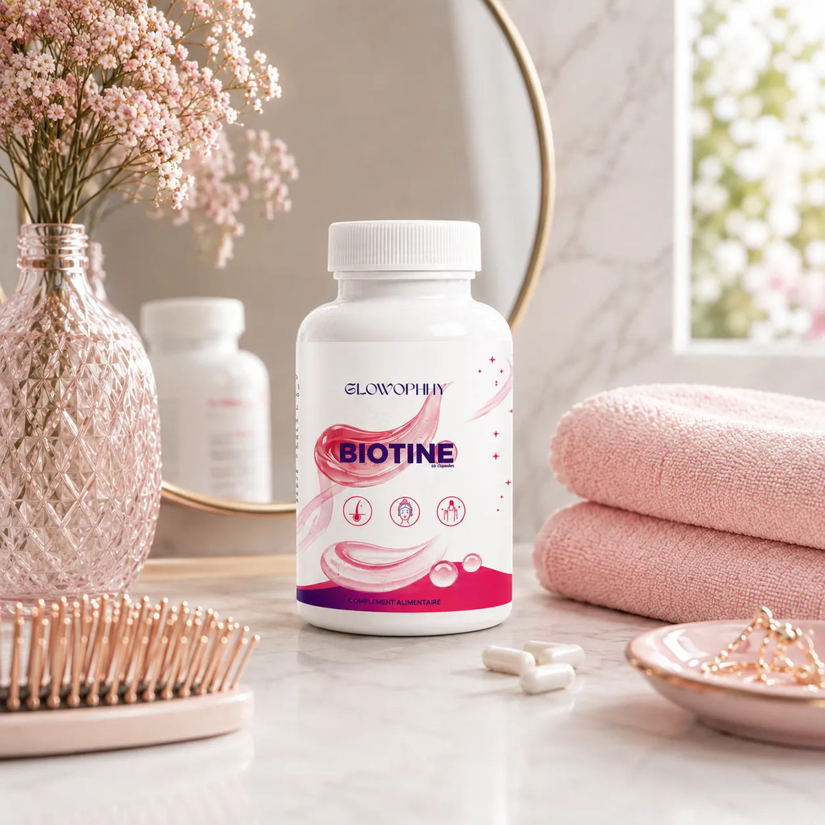 Biotine Complex – Cheveux, Peau & Ongles