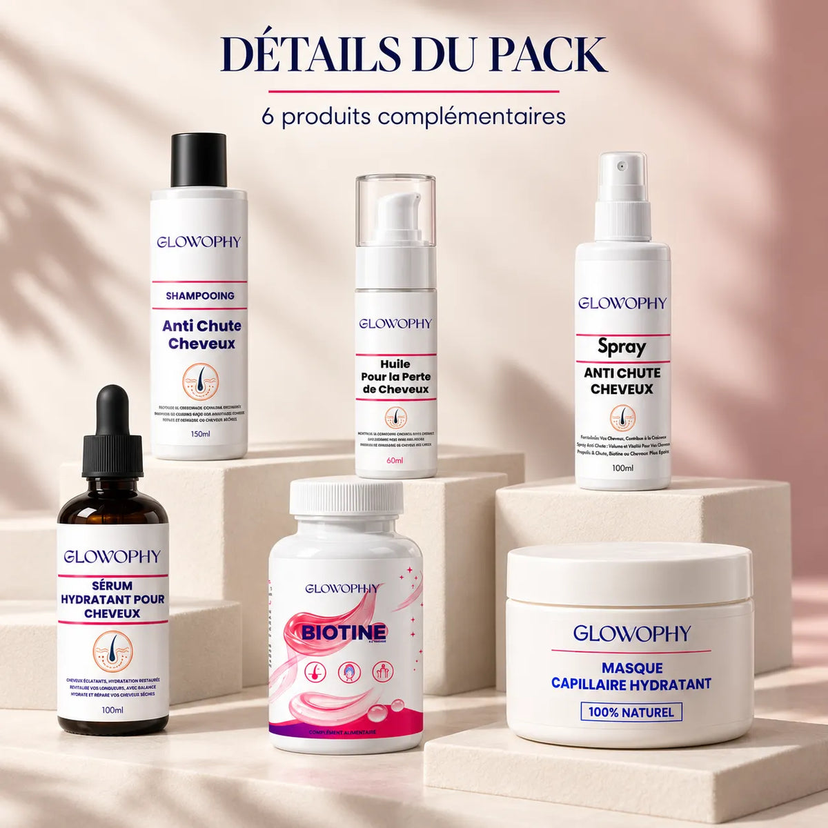 Pack Cheveux Complet – Routine 6 Produits