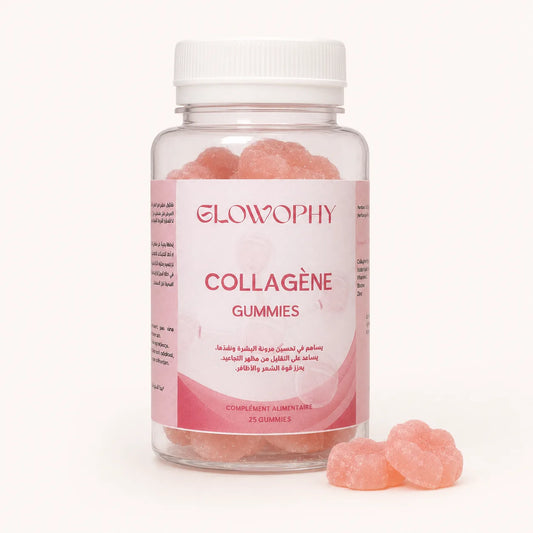Glowophy Collagène Gummies – flacon de 25 gummies