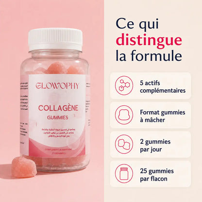 Détails de Collagène Gummies Glowophy