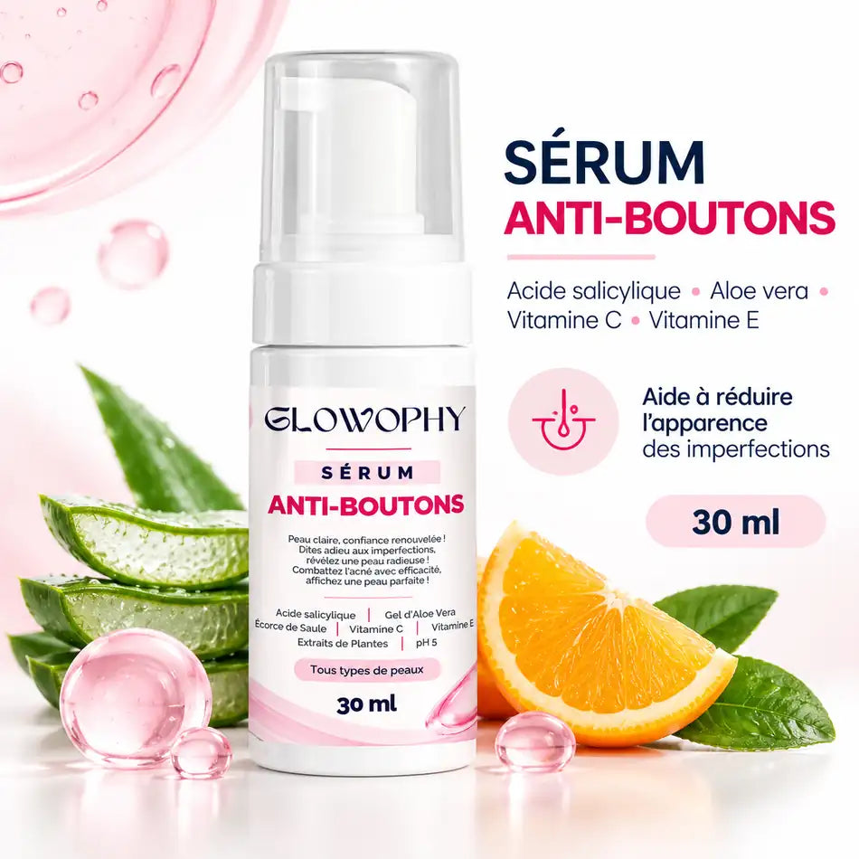 Des boutons qui reviennent ? Adoptez une routine ciblée.